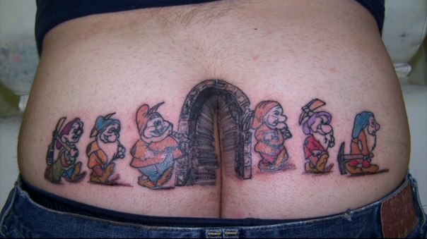 Самые неудачные татуировки в мире