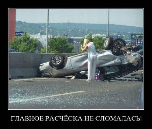 Супер демотиваторы про блондинок