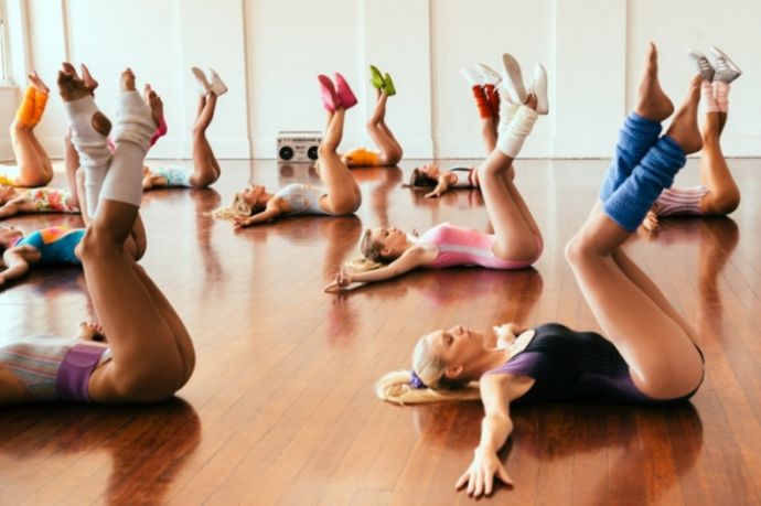 Дэвид Хаусерман создал фотосет в стиле аэробики 80-х