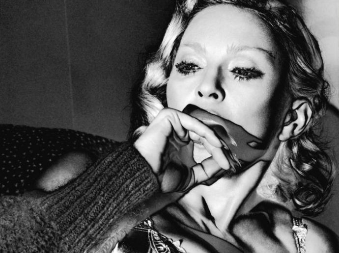 Мадонна снялась в эротической БДСМ фотосессии (эротика)