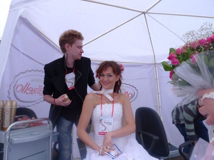 Парад невест в Курске