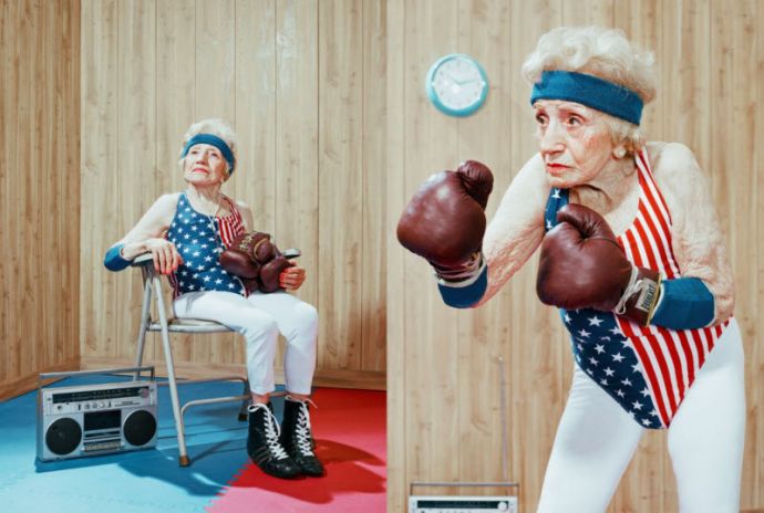 Старухи и старики в теле духа