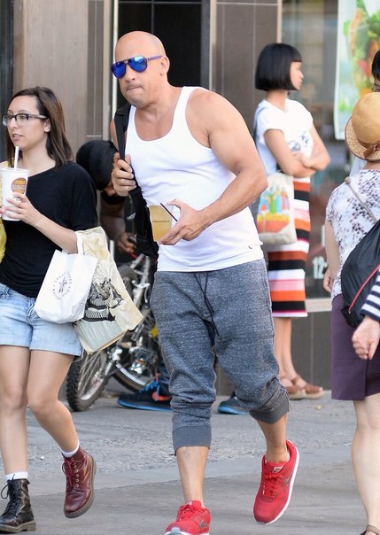 Вин Дизель в Нью-Йорке - 24 июля