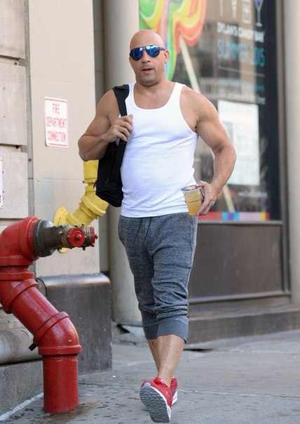 Вин Дизель в Нью-Йорке - 24 июля