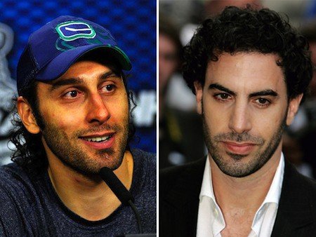 Знаменитости и спортсмены, похожие друг на друга Знаменитости и спортсмены, похожие друг на друга