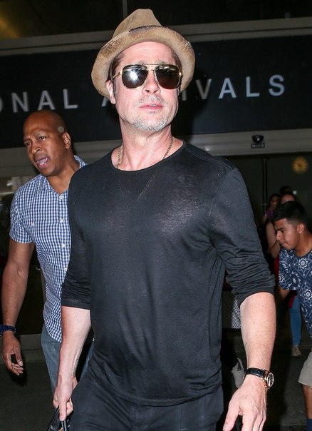 Брэд Питт в ЛА - 31 июля