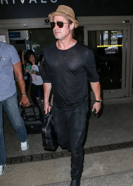 Брэд Питт в ЛА - 31 июля