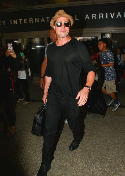 Брэд Питт в ЛА - 31 июля