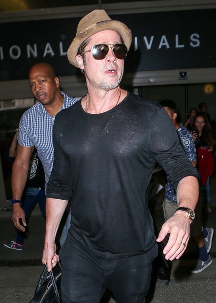 Брэд Питт в ЛА - 31 июля