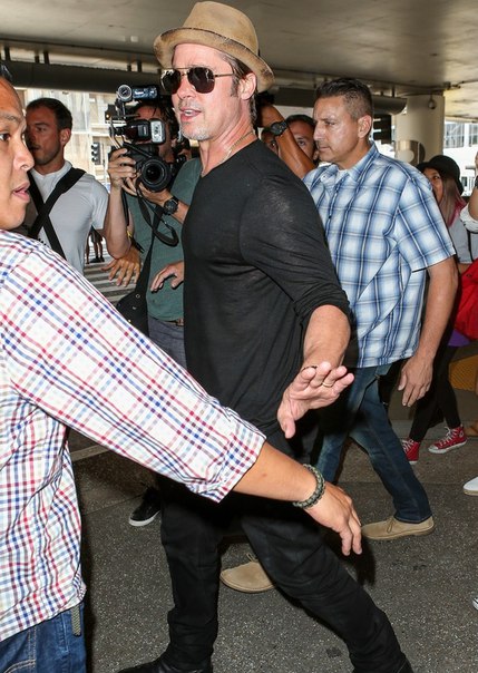 Брэд Питт в ЛА - 31 июля