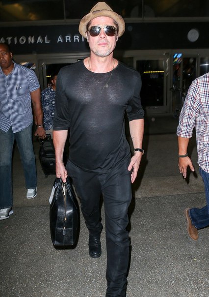 Брэд Питт в ЛА - 31 июля