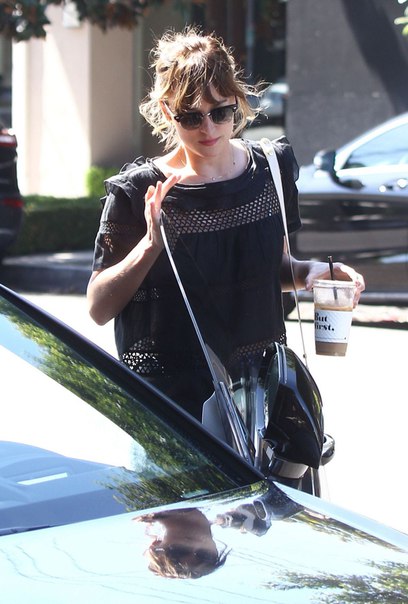 Дакота Джонсон в ЛА - 4 августа