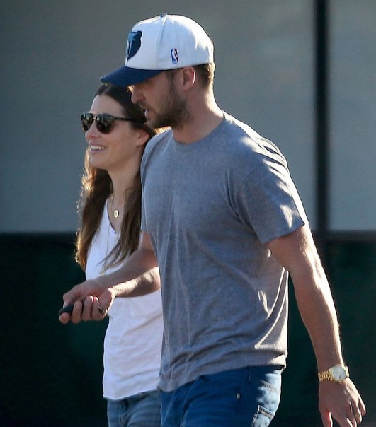 Джастин Тимберлейк и Джессика Бил в ЛА - 29 июля