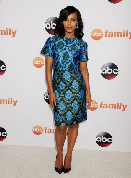 Керри Вашингтон посетила летний пресс-тур канала Disney