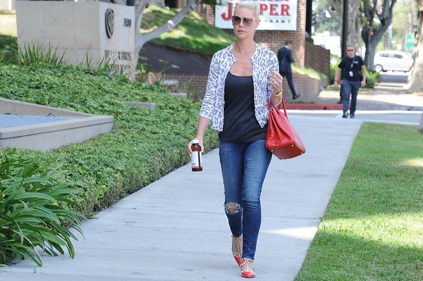 Кэтрин Хейгл в ЛА - 10 августа