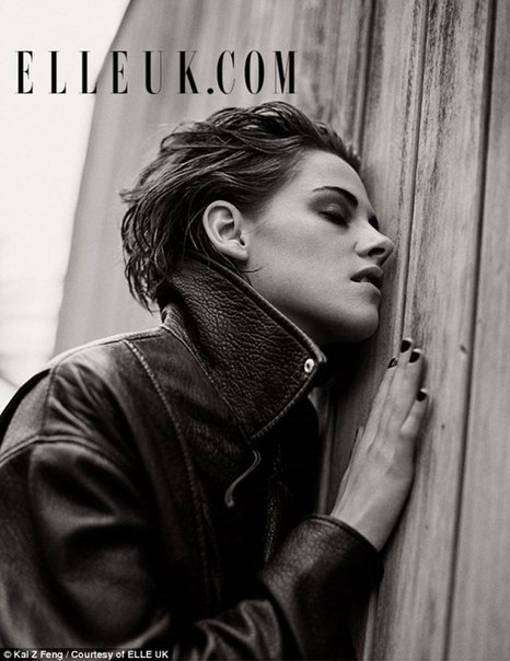 Кристен Стюарт для журнала Elle. Сентябрь 2015