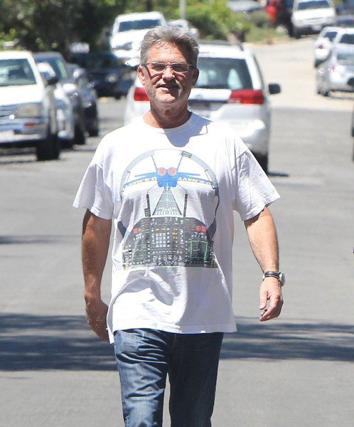 Курт Расселл и Голди Хоун в Брентвуде - 14 августа