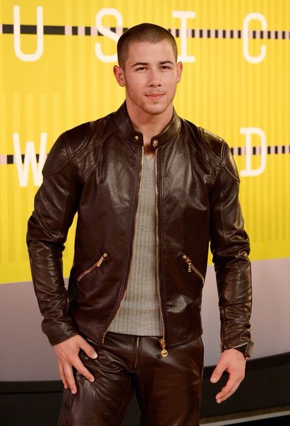 Ник Джонас и Бруклин Бекхэм на MTV VMA 2015