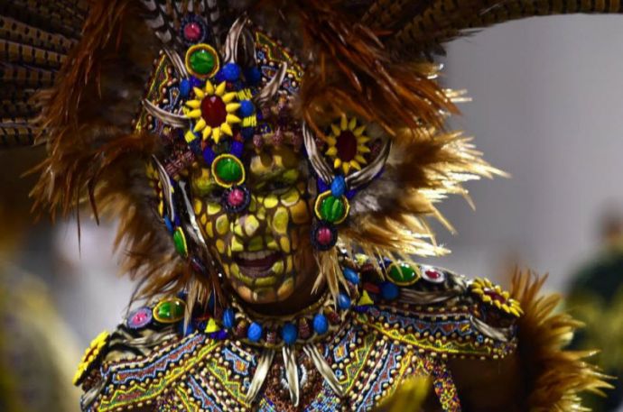 Карнавал в Сан-Паулу 2015: роскошные женщины и перья