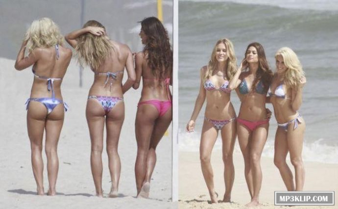 Ничто не выглядит лучше, чем красотки в бикини