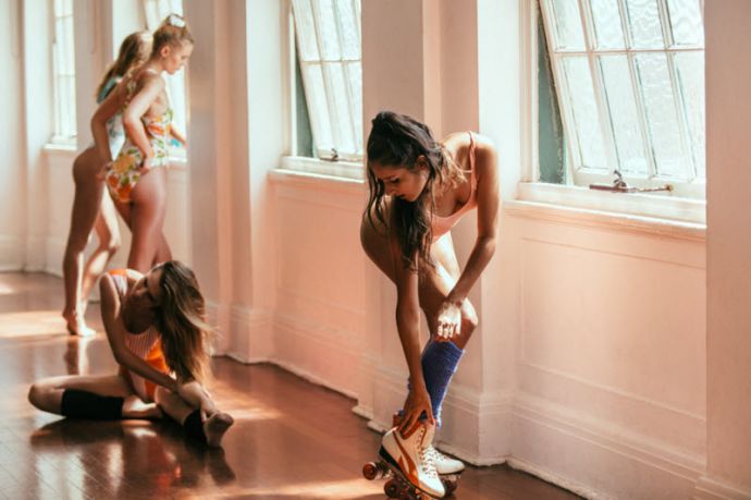 Сексуальная аэробика в стиле Flashdance