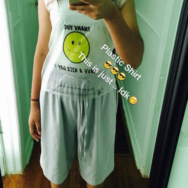 Cелфи в пластиковых пакетах: новый шик в Тайване Cелфи в пластиковых пакетах: новый шик в Тайване