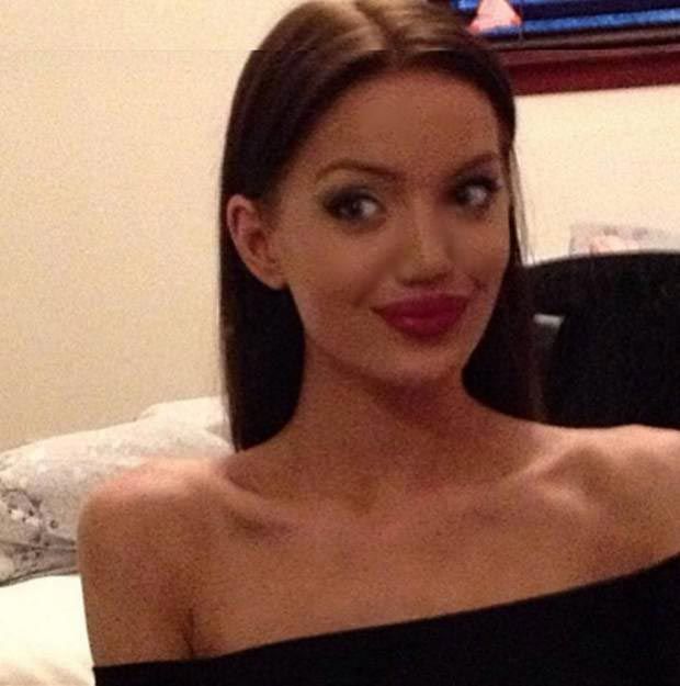 Челси Марр - самый точный двойник Анджелины Джоли