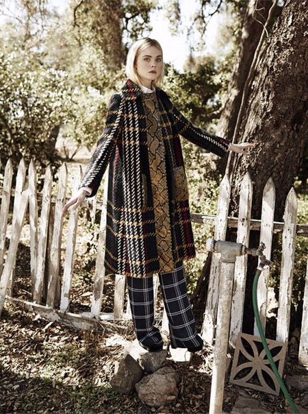 Эль Фаннинг для The Edit by Net-A-Porter