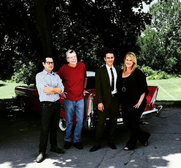 Фотографии со съемок мини сериала по роману Стивена Кинга