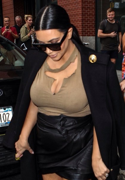 Ким Кардашьян в Нью-Йорке - 12 сентября