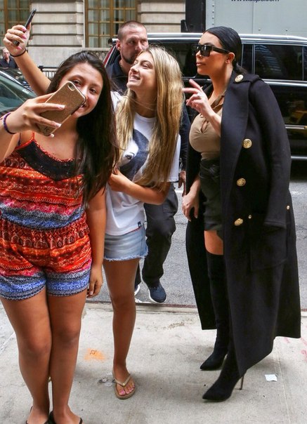 Ким Кардашьян в Нью-Йорке - 12 сентября