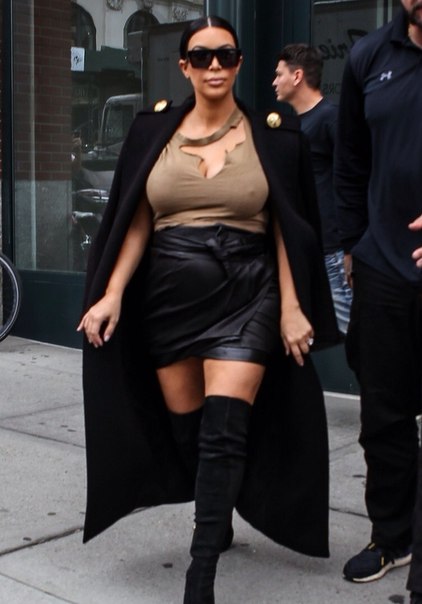 Ким Кардашьян в Нью-Йорке - 12 сентября