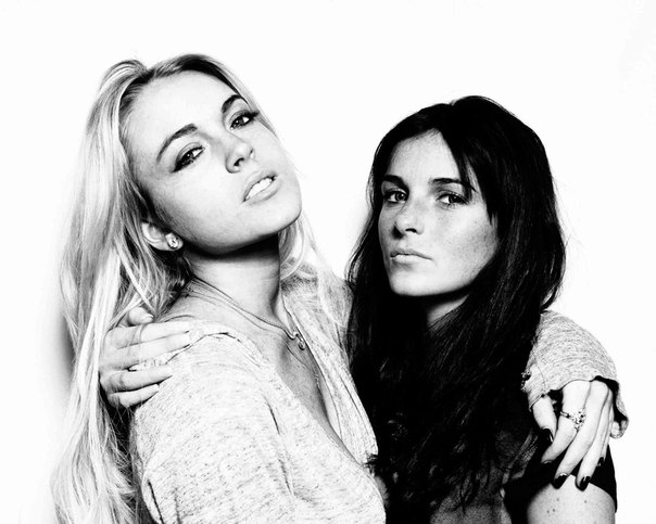 Линдси и Али Лохан (Lindsay & Ali Lohan) #знаменитости #актрисы #модели