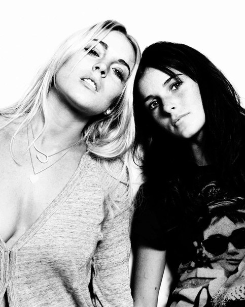 Линдси и Али Лохан (Lindsay & Ali Lohan) #знаменитости #актрисы #модели
