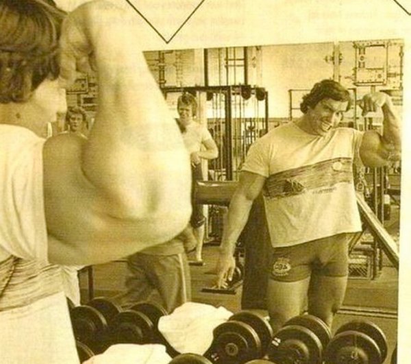 Неглянцевые фотографии Арнольда Шварценеггера