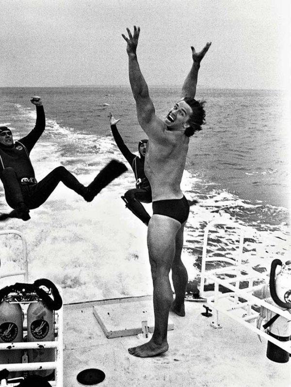 Неглянцевые фотографии Арнольда Шварценеггера