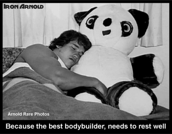 Неглянцевые фотографии Арнольда Шварценеггера