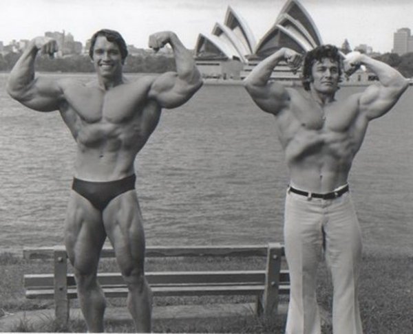 Неглянцевые фотографии Арнольда Шварценеггера