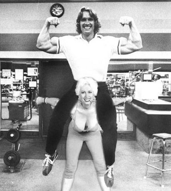 Неглянцевые фотографии Арнольда Шварценеггера