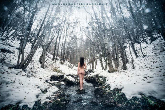 Попки, уходящие вдаль