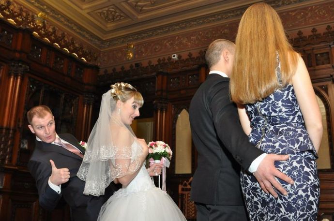 Свадебные фотографии, после которых жениться перехочется...