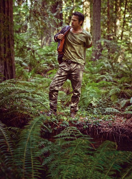 Брэд Питт на фотосессии журнала Details (2014)