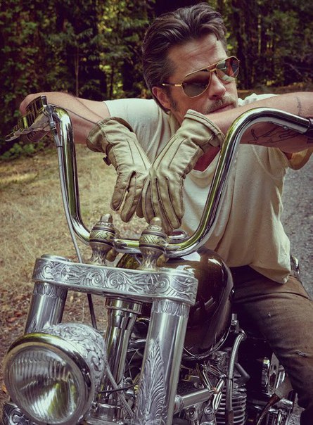 Брэд Питт на фотосессии журнала Details (2014)