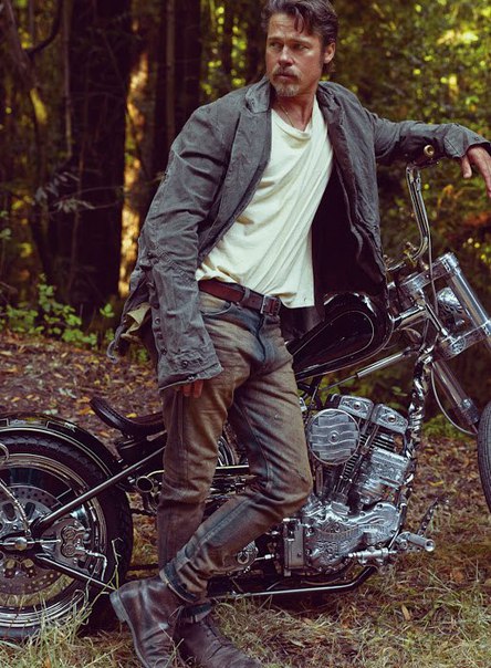 Брэд Питт на фотосессии журнала Details (2014)