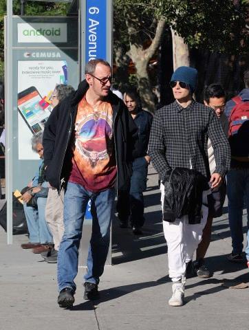 Джаред Лето и Терри Ричардсон в НЙ, 10 октября