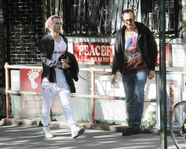 Джаред Лето и Терри Ричардсон в НЙ, 10 октября