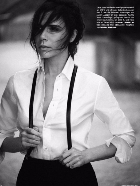 Фотосессия Виктории Бекхэм для Vogue Germany