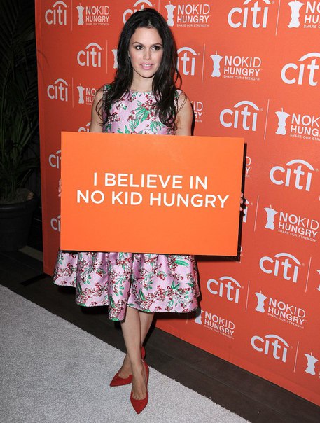 Рэйчел Билсон на вечере, устроенном благотворительной организацией "No Kid Hungry"