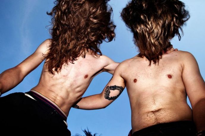 Металлисты в музыкальном экстазе