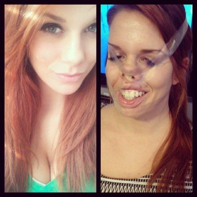 Красивая девушка мгновенно может стать уродиной, но не наоборот